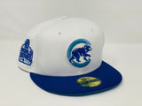 CHICAGO CUBS 2016 WORLD SERIES "OCEAN-CLOUD COOLECTION" NEW ERA FITTED HAT