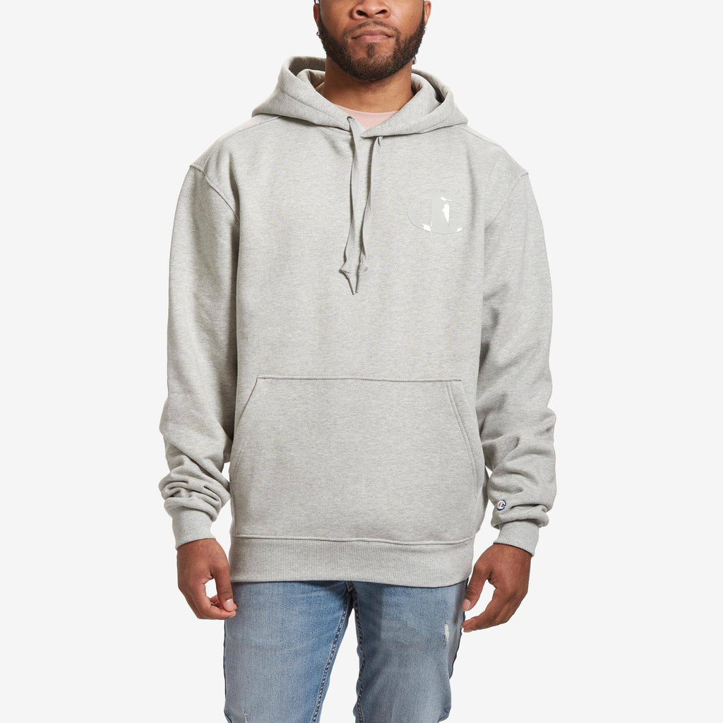 The Champion Mens Grey Super Fleece Sweatshirt