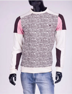 Bark Carl | Men's Long Sleeve French Terry Color Block Crew