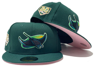 TAMPA BAY DEVIL RAYS 10TH SEASON SPARKLING GRAPE NEON GREEN BRIM NEW E –  Sports World 165