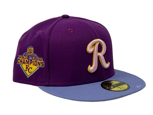 Kansas City Royals "Princess Collection " Yellow Brim New Era Fitted Hat