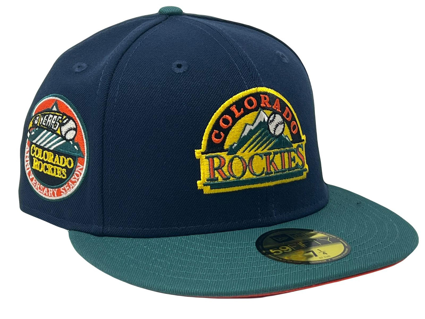 Colorado Rockies 10th Anniversary New Era Fitted Har