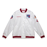 New York Rangers City Connect Mitchell and Ness Lightweight Satin Jacket