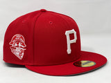 Pittsburgh Pirates 1959 All Star Game Red Gray Brim New Era Fitted Hat