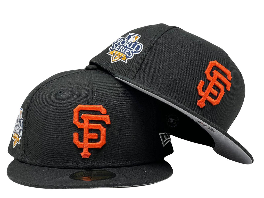 San Francisco Giants 2010 World Series Gray Brim New Era Fitted Hat
