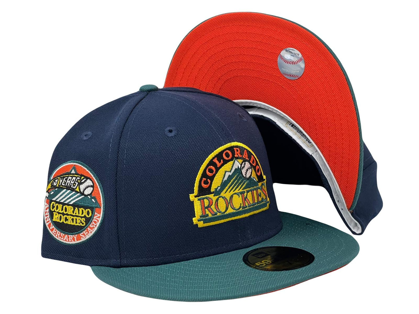 Colorado Rockies 10th Anniversary New Era Fitted Har