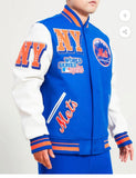 Pro Standard | New York Mets Mash Up Logo Varsity Full-Zip Jacket - Royal