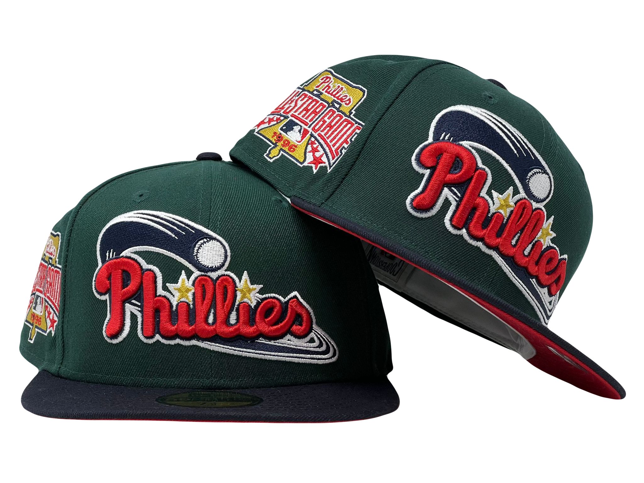 Men's New Era Green Philadelphia Phillies 1952 MLB All-Star Game Cyber Vice  59FIFTY Fitted Hat