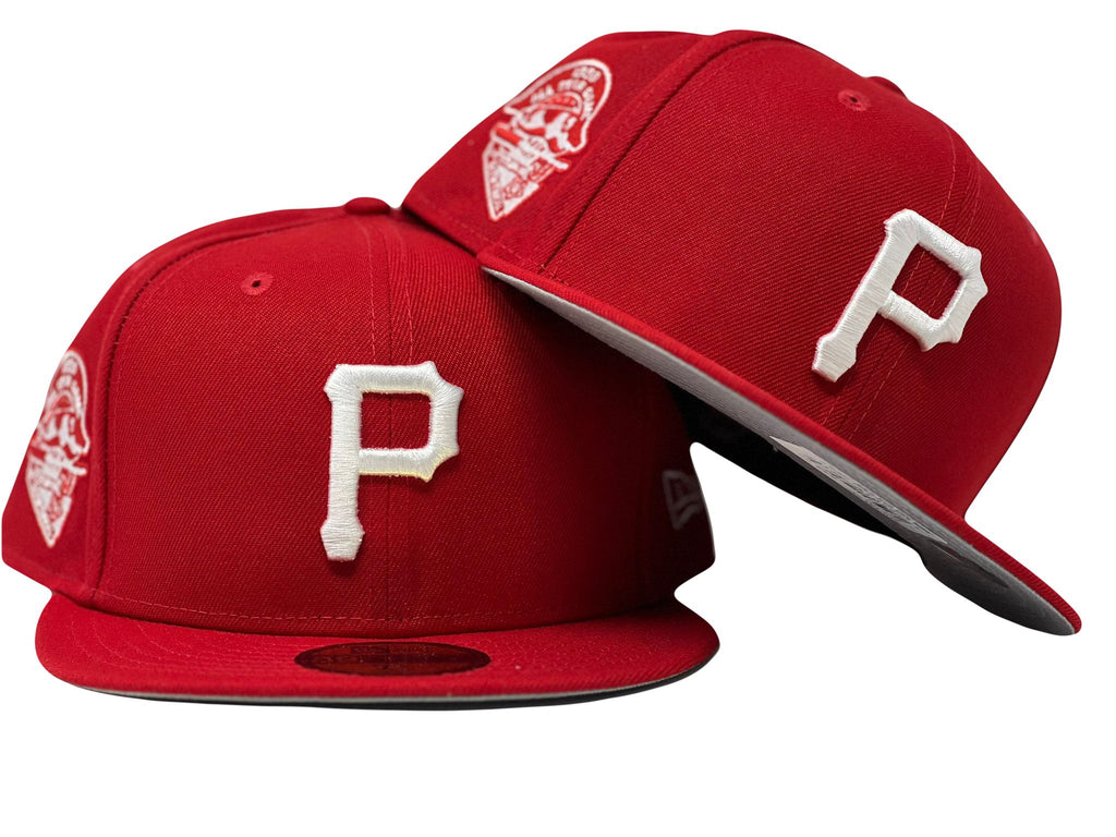 Pittsburgh Pirates 1959 All Star Game Red Gray Brim New Era Fitted Hat
