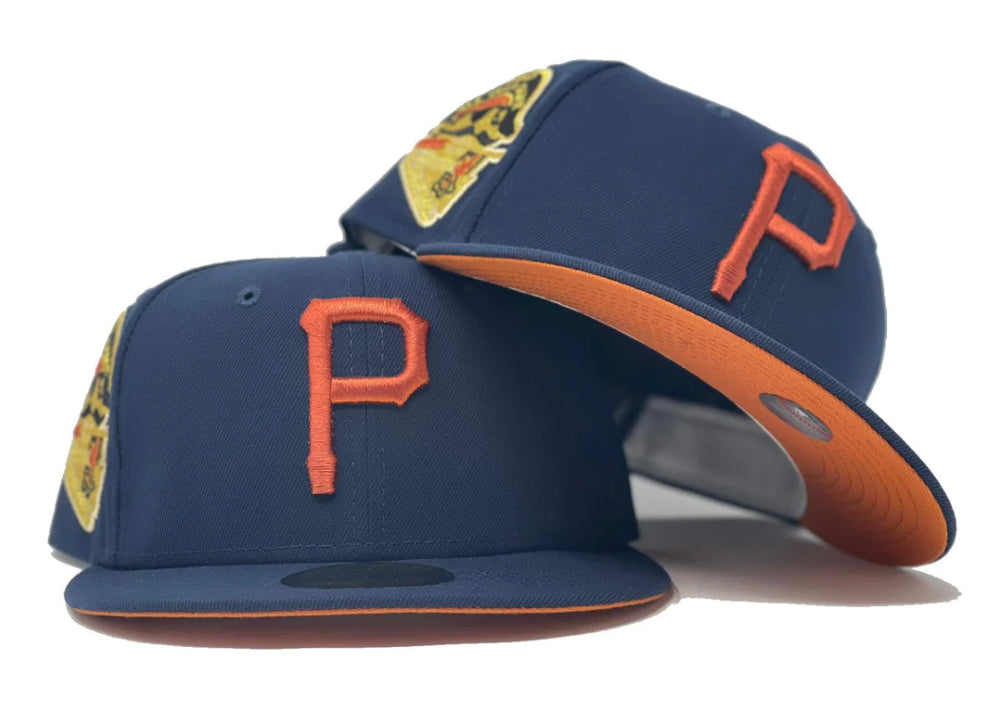 Pittsburgh Pirates 1959 All Star Game Rust Orange Brim New Era Fitted Hats