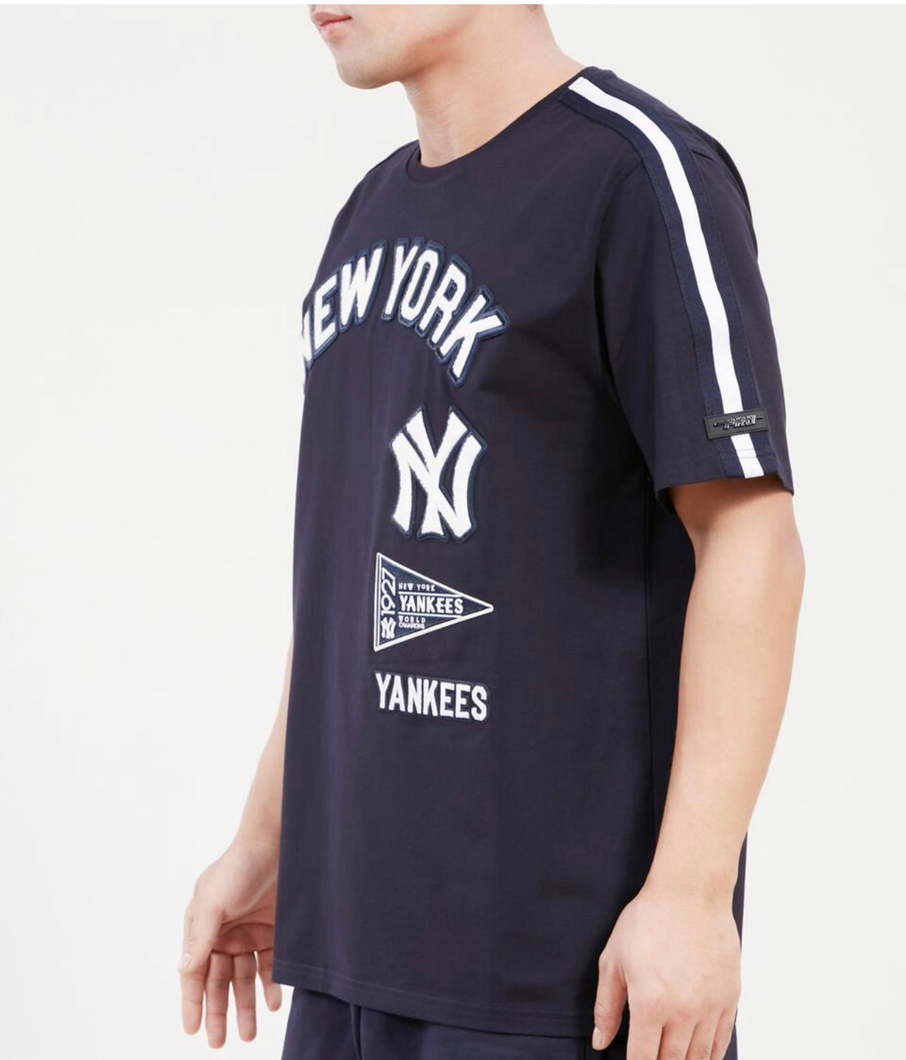 Men's Pro Standard White New York Yankees Team Logo T-Shirt Size: 3XL