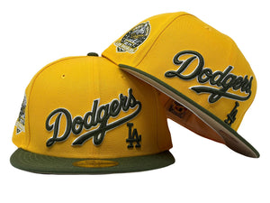 Los Angeles Dodgers New Era 59Fifty Fitted Camel Hat