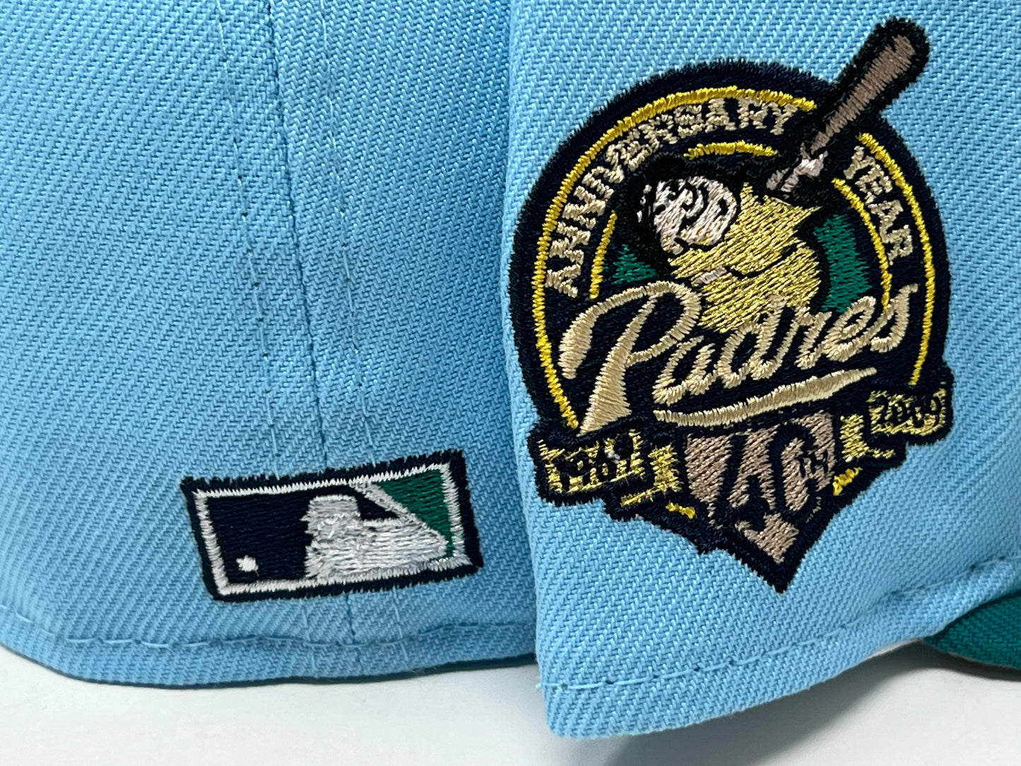 SAN DIEGO PADRES 40TH ANNIVERSARY "SUNRISE PACK" CAMEL BRIM NEW ERA FITTED HAT