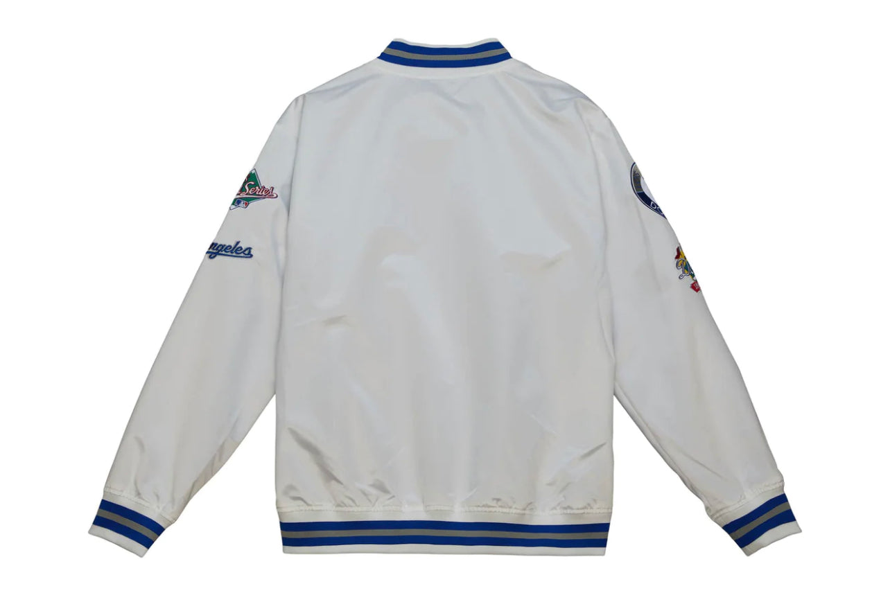 Los Angeles Dodgers City Collection Mitchell and Ness Lightweight Satin Jacket