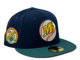 Seattle Mariners 35th anniversary "Galaxy part 2" Orange Brim New Era Fitted Hat