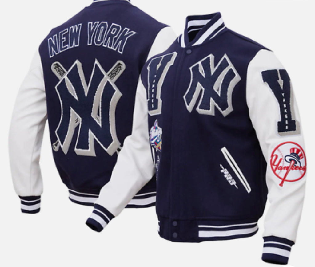 New York Yankees Mash Up Pro Standard  Men's Varsity Jacket