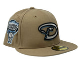 ARIZONA DIAMONDBACKS 1998 INAUGURAL SEASON CAMEL ICY BRIM NEW ERA FITTED HAT