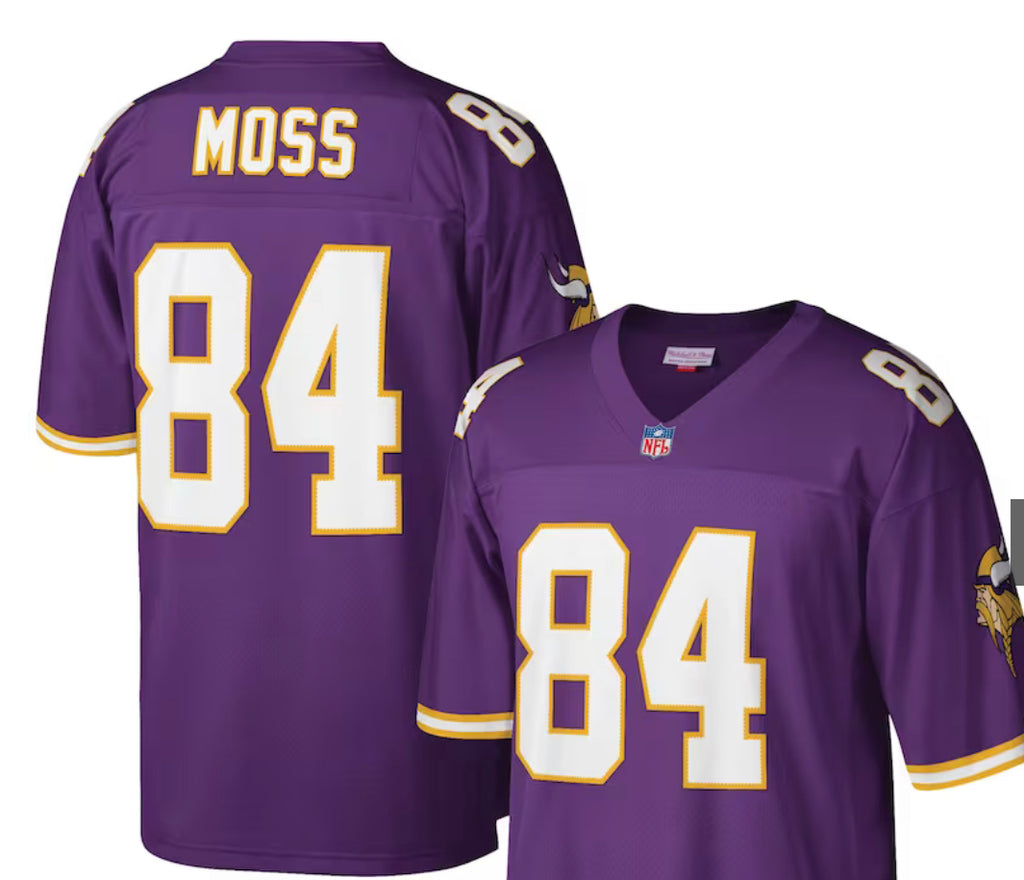 Randy Moss Minnesota Vikings Mitchell and Ness Legacy jersey- purple