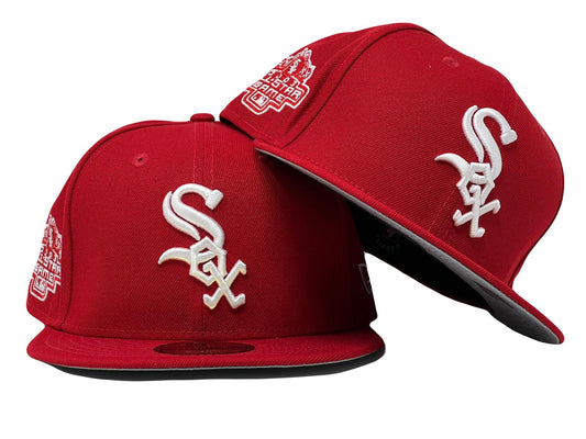 Chicago White Sox 2003 All Star Game Red Gray Brim New Era Fitted Hat