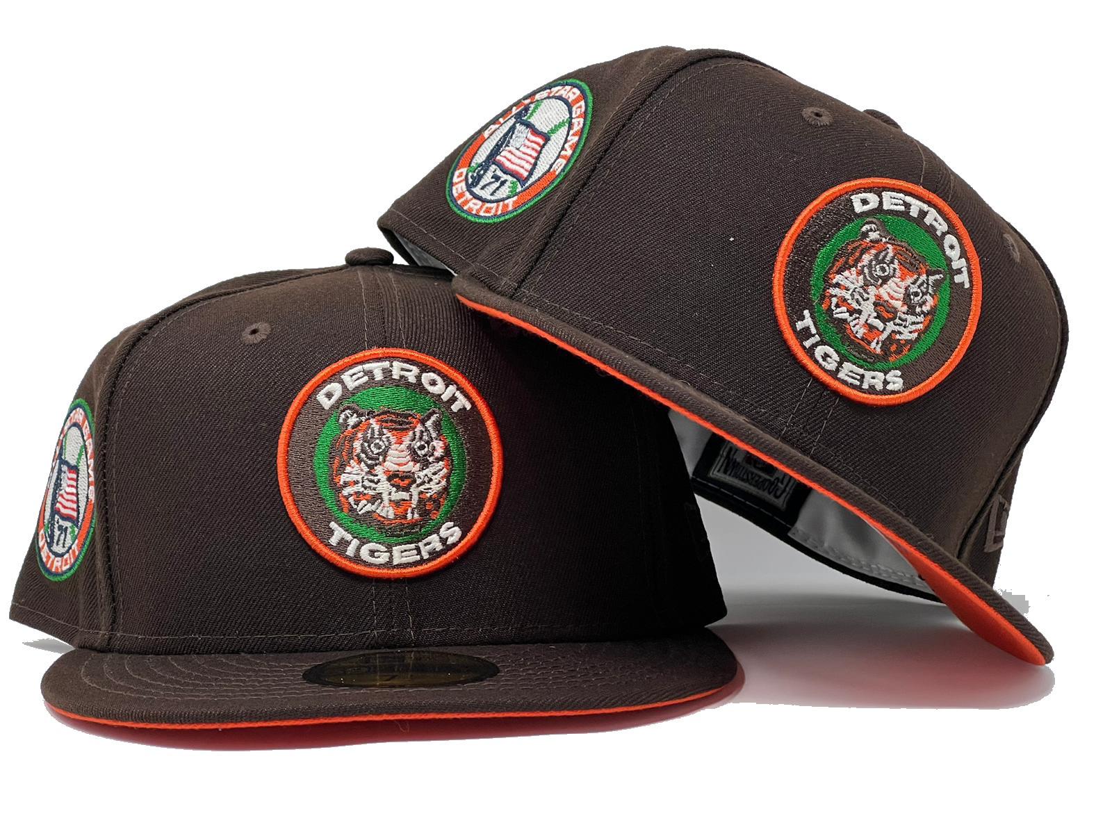 DETROIT TIGERS 1971 ALL STAR GAME DARK GREEN ORANGE BRIM NEW ERA FITTE –  Sports World 165