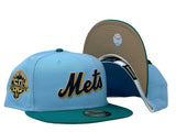 NEW YORK METS 50TH ANNIVERSARY "SUNRISE PACK' CAMEL BRIM NEW ERA FITTED HAT