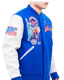 PRO STANDARD New York Mets Home Town Blue/White Varsity Jacket