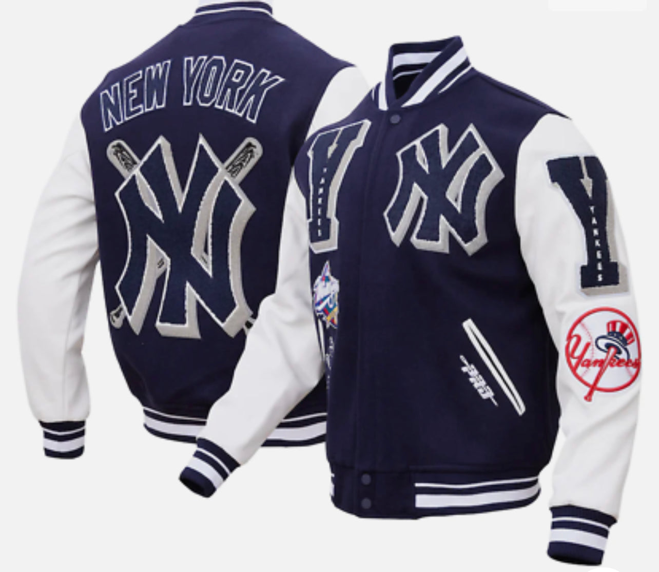New York Yankees Mash Up Pro Standard  Men's Varsity Jacket