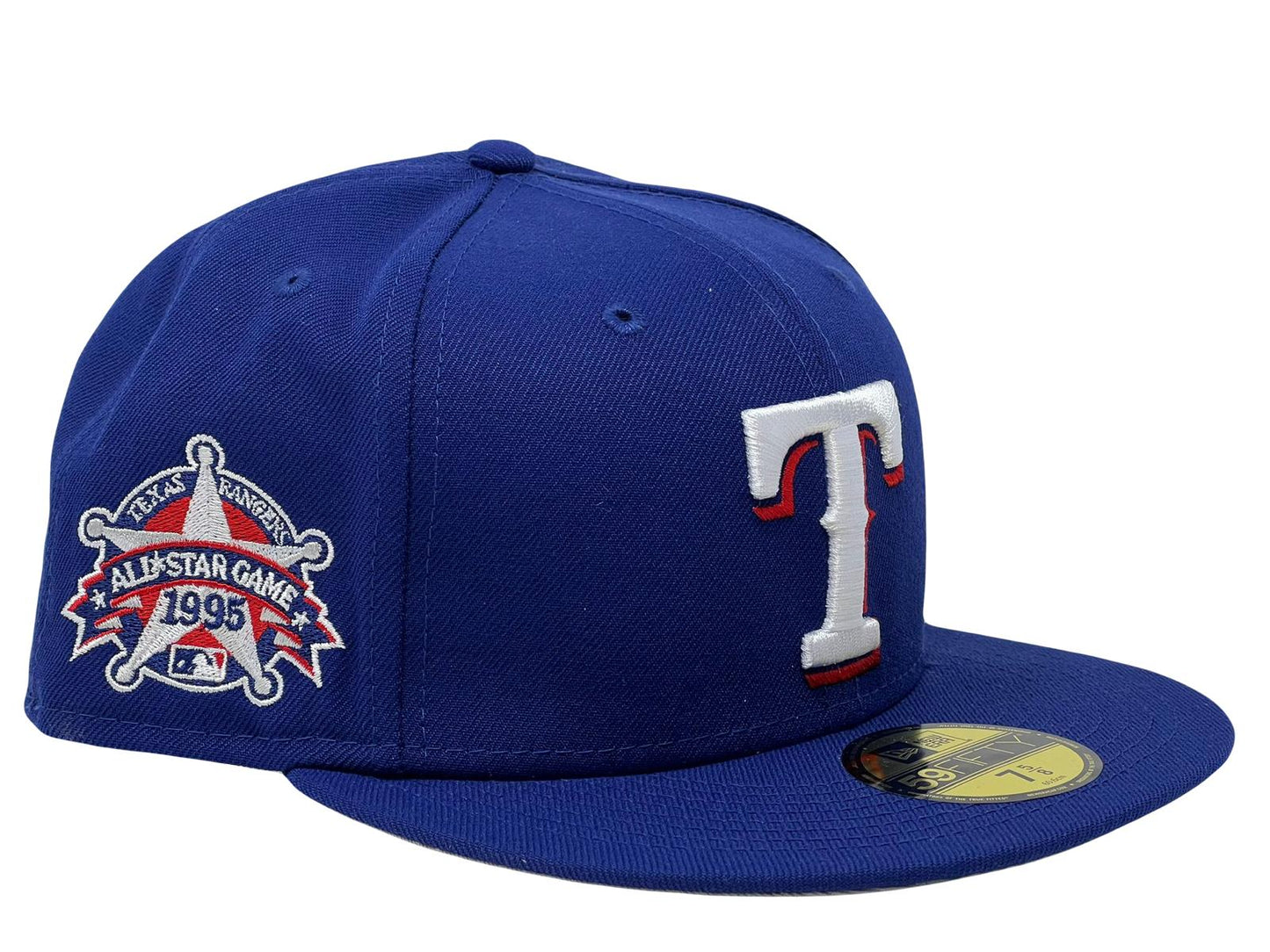 Texas Rangers 1995 All -Star Game Gray Brim New Era Fitted Hat