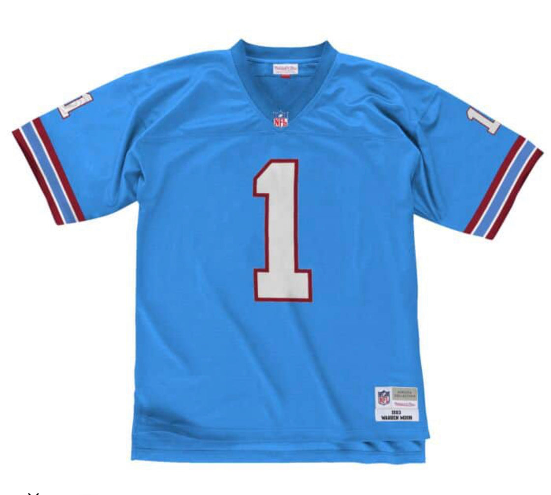 Houston Oilers 1993 Warren Moon Mitchell and Ness Legacy Jersey
