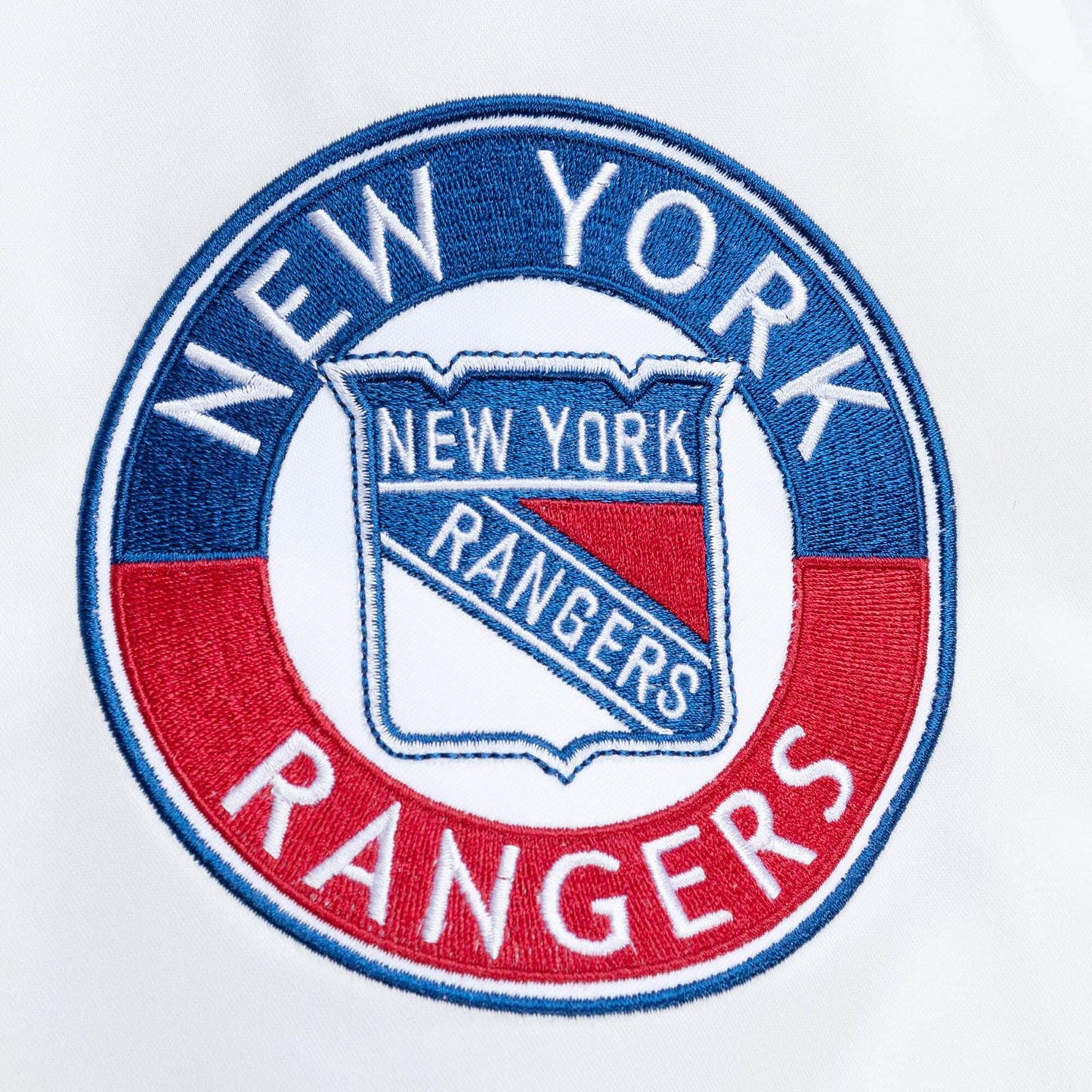 New York Rangers City Connect Mitchell and Ness Lightweight Satin Jacket
