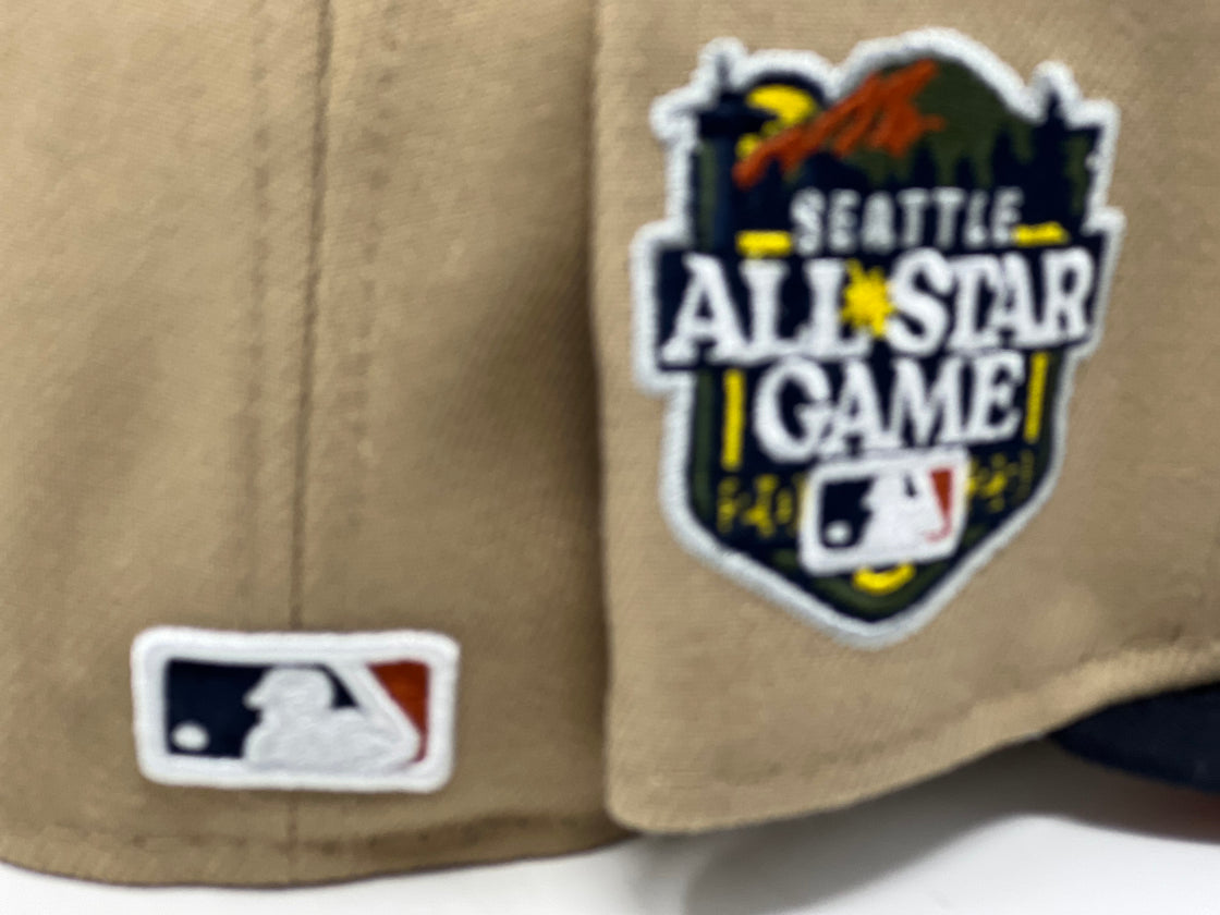 Seattle Mariners 2023 All Star Game Rust Orange Brim New Era Fitted Hat