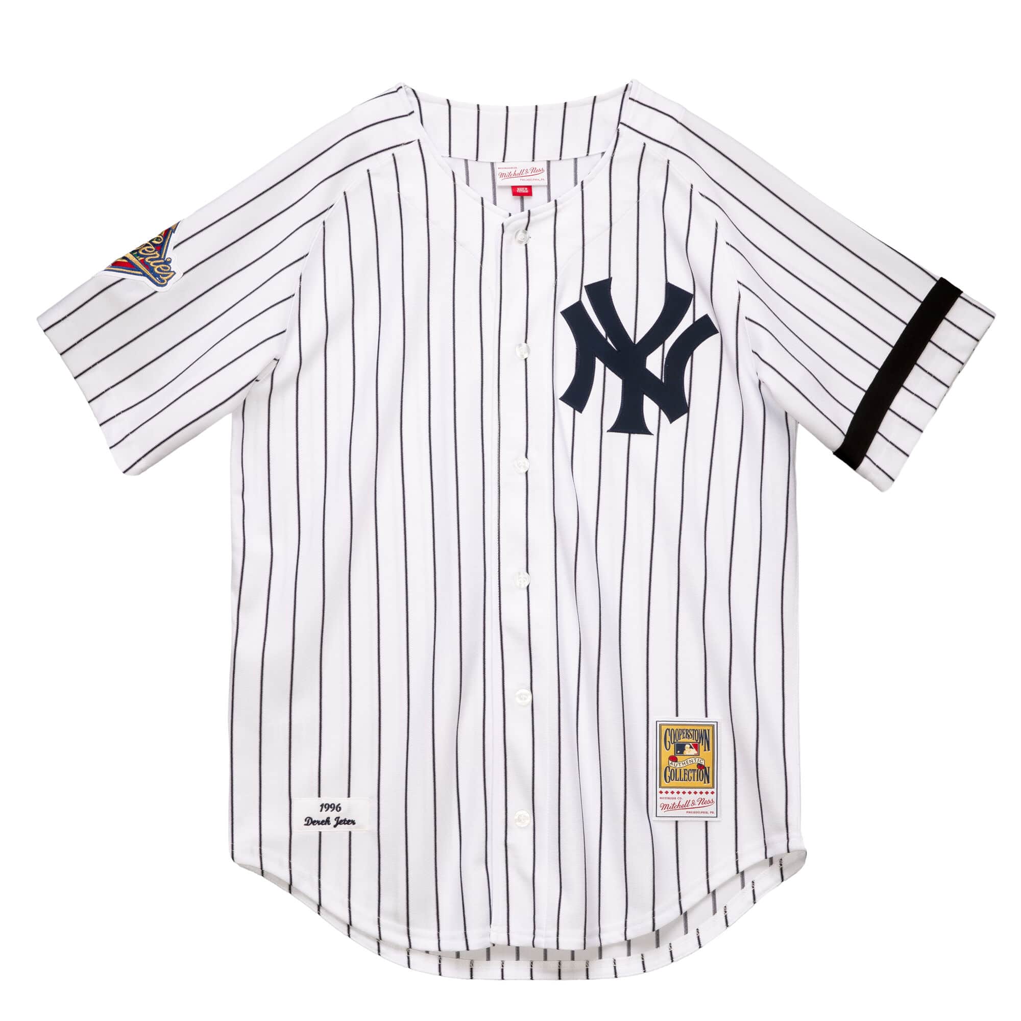 Authentic Jersey New York Yankees 1996 Derek Jeter - Sports World – Sports  World 165