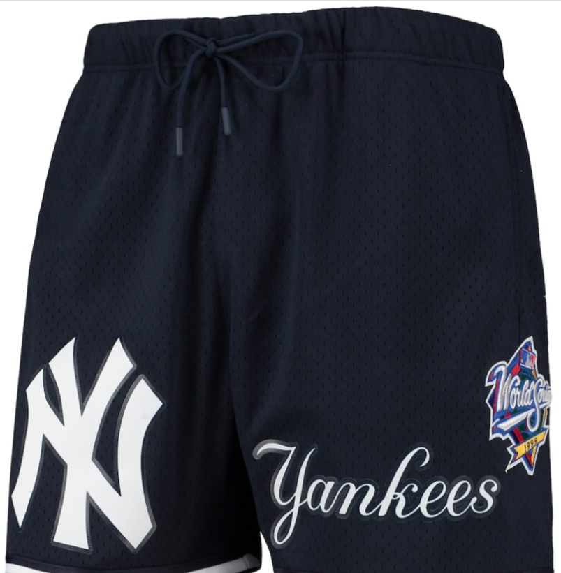 NEW YORK YANKEES MLB PRO STANDARD 1999 WORLD SERIES MESH SHORTS