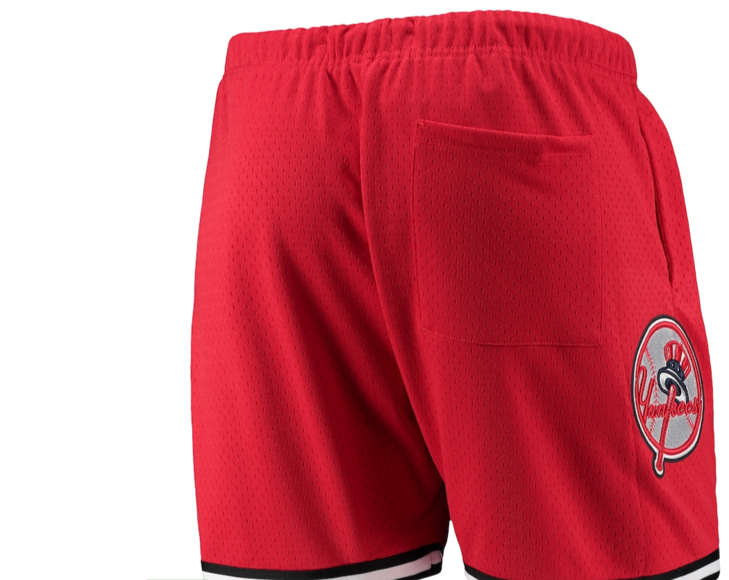 NEW YORK YANKEES MLB PRO STANDARD 1999 WORLD SERIES MESH SHORTS