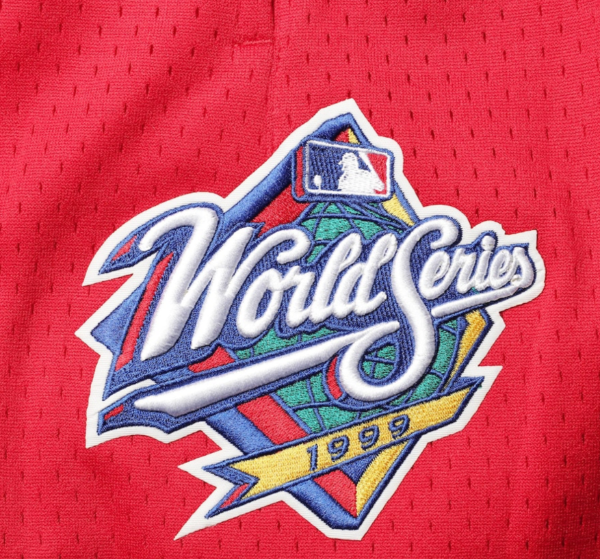 NEW YORK YANKEES MLB PRO STANDARD 1999 WORLD SERIES MESH SHORTS