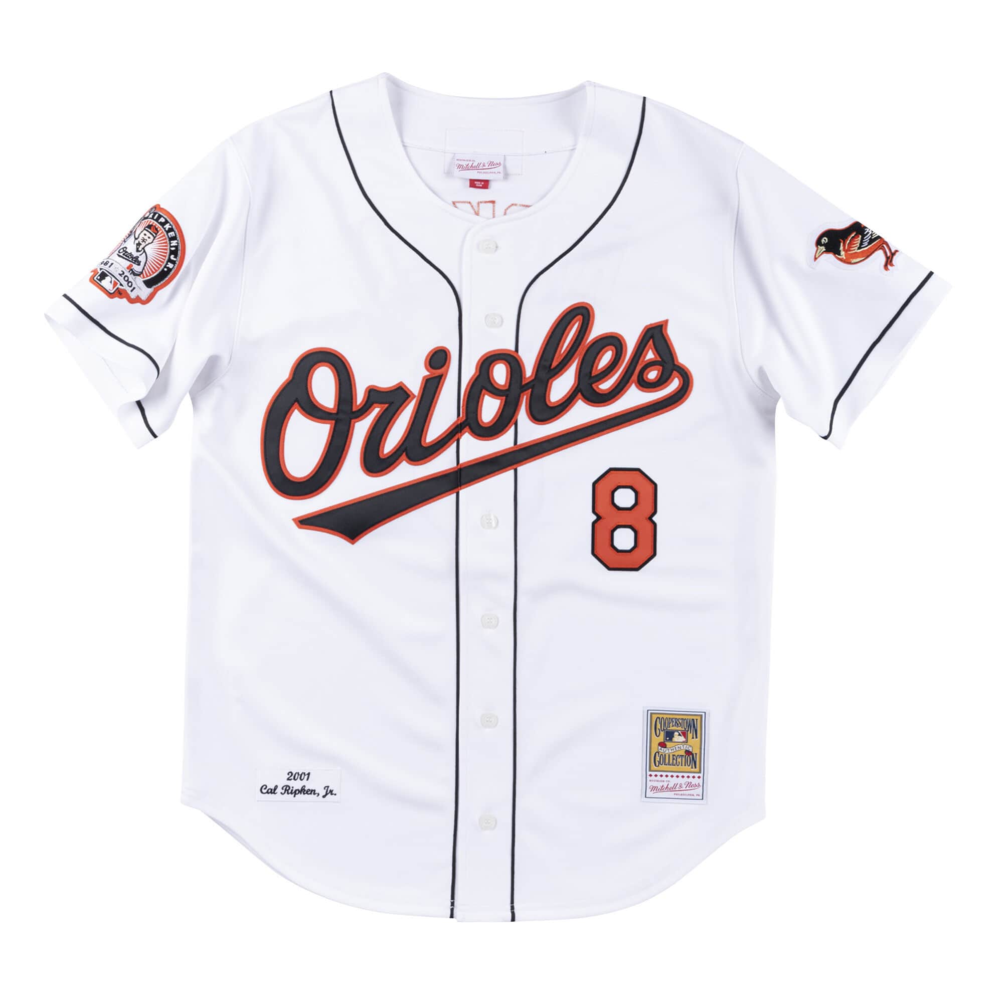 Mitchell & Ness MLB Authentic JERSEY-pullover - Baltimore Orioles -MENS- Orange/Black S