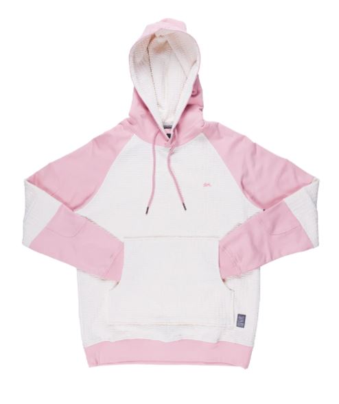 Hampton Rose | Men's French Terry Color Blocked Hoodie