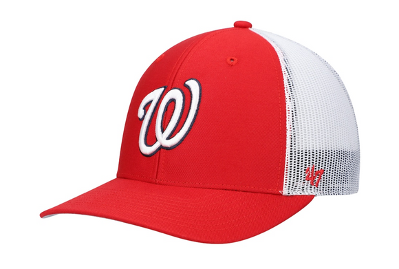 WASHINGTON NATIONALS 47 MLB TRUCKER HAT
